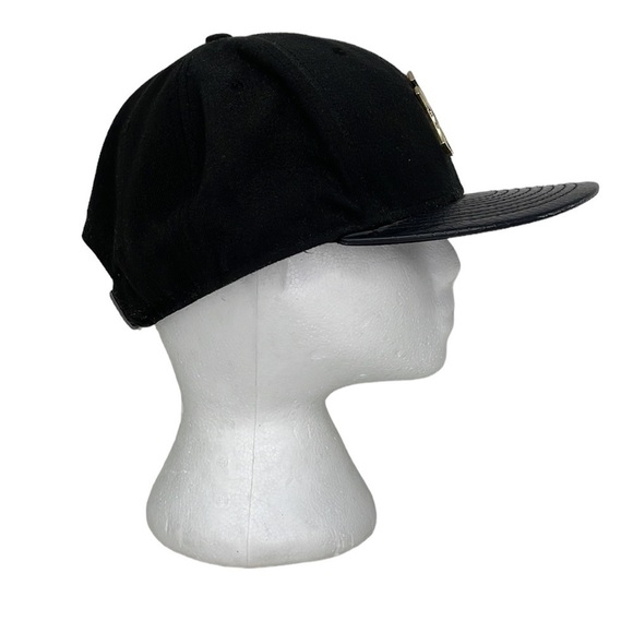 New York Yankees Baseball Cap Black Gold Adjustable Size Medium - Large M - L - Picture 8 of 12